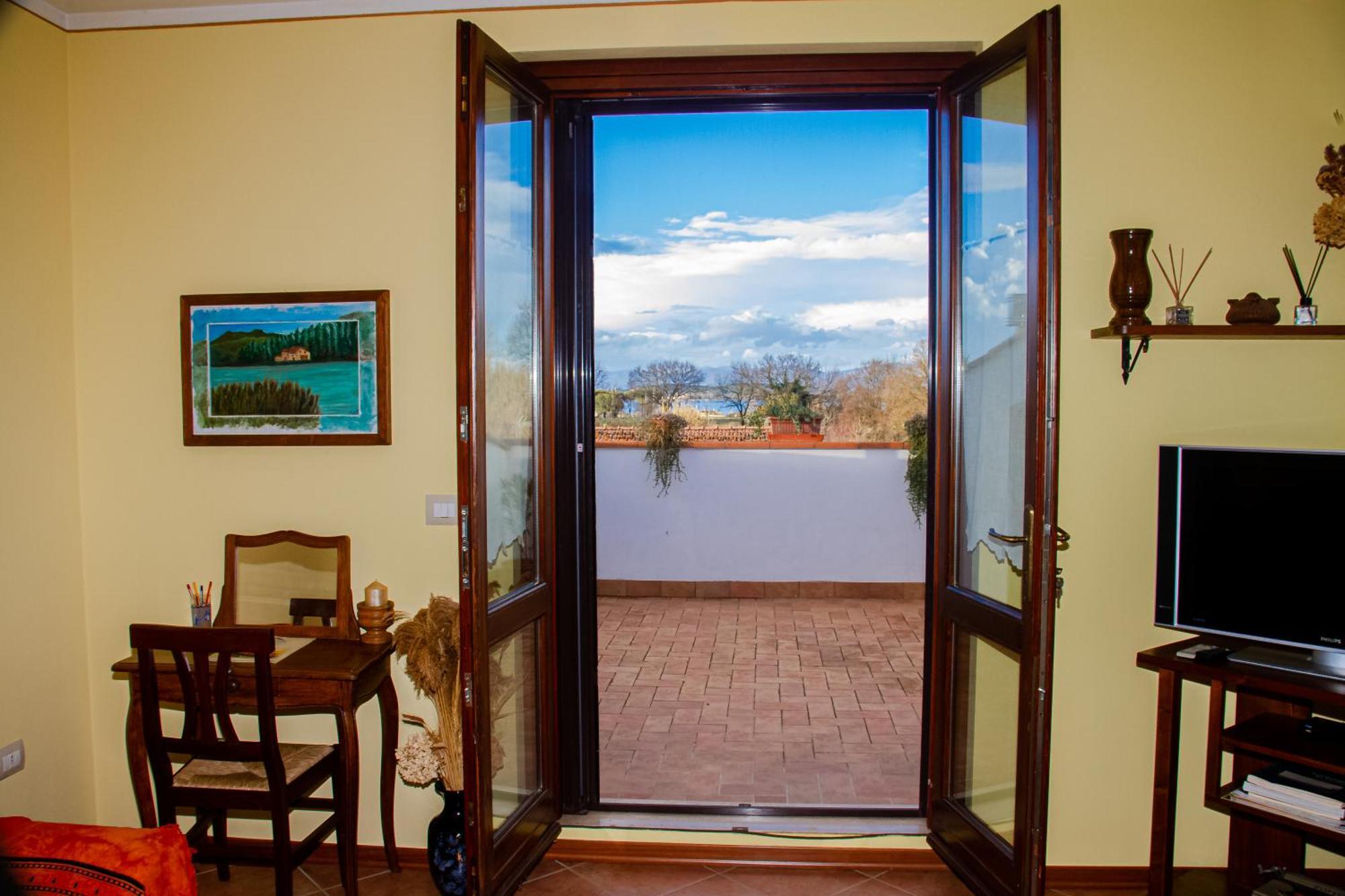 Casa Vacanze Trasimeno SantʼArcangelo Exteriör bild